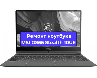 Ремонт ноутбука MSI GS66 Stealth 10UE в Саранске